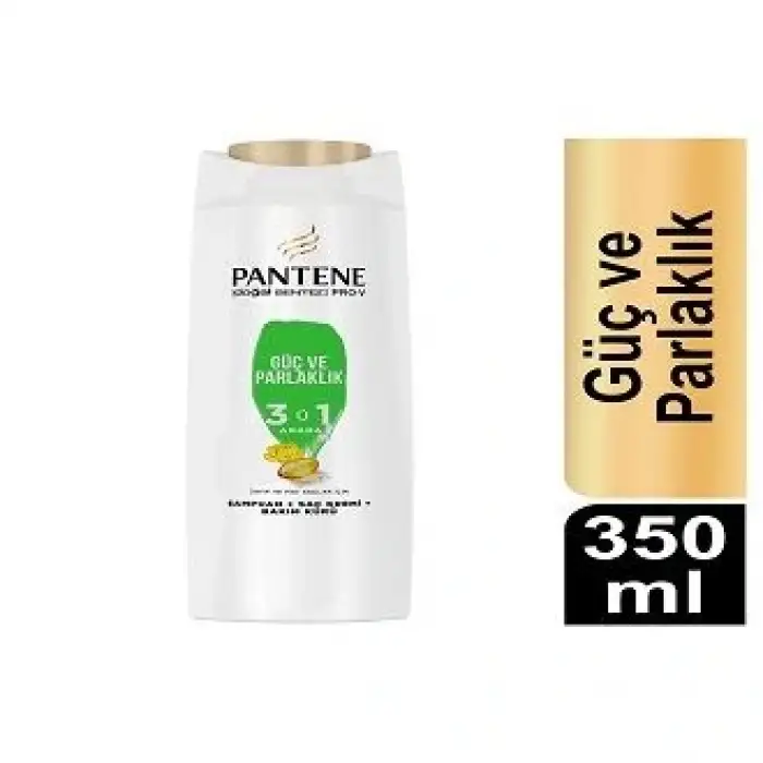 Pantene Pro-v Güçlü ve Parlaklık 3 ü 1 Arada 350 Ml