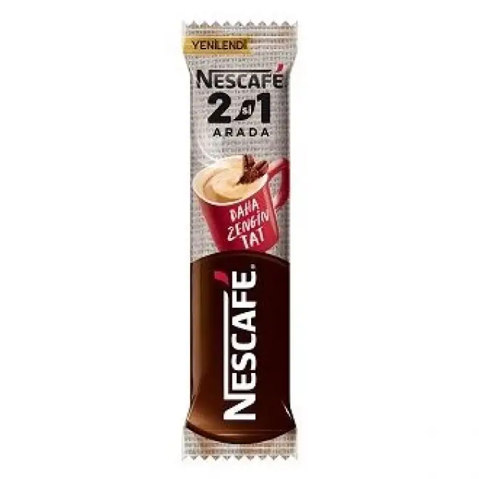 Nescafe 2in1 arada Şekersiz Kahve 10 G