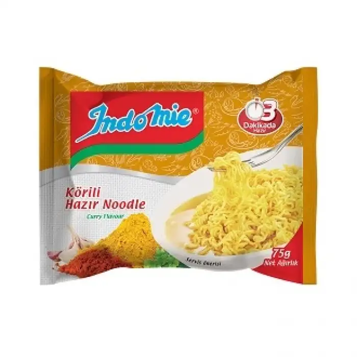 İndomie Körili Çeşnili Noodle Hazır Makarna 75 gr