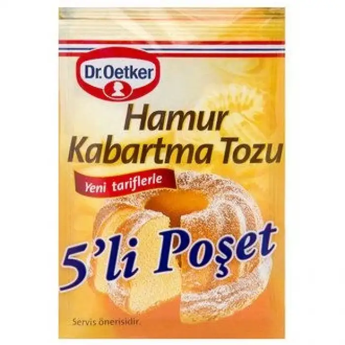 Dr.Oetker Hamur Kabartma Tozu 5 Li 50 G