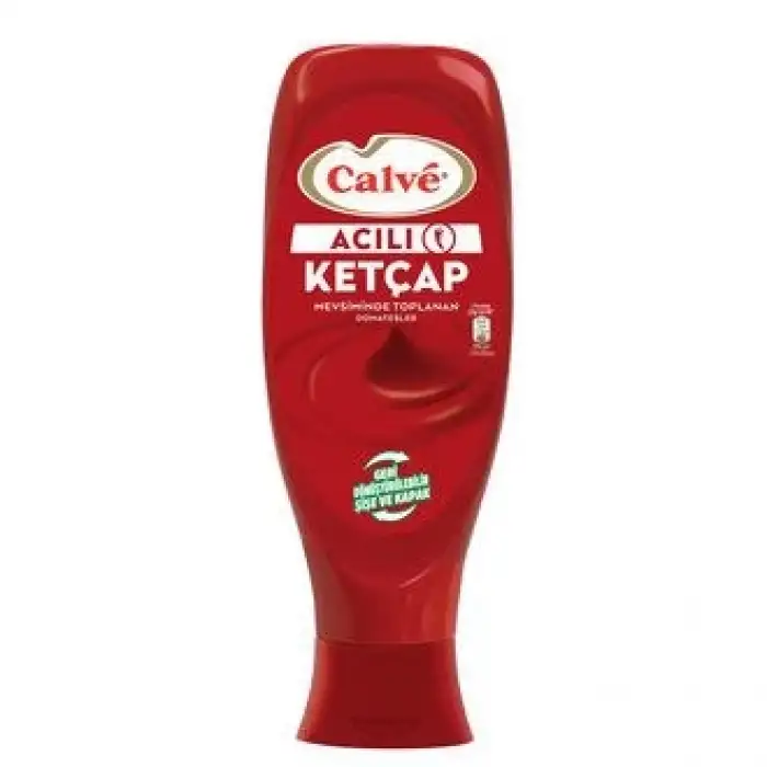 Calve Acılı Ketçap 610 Gr