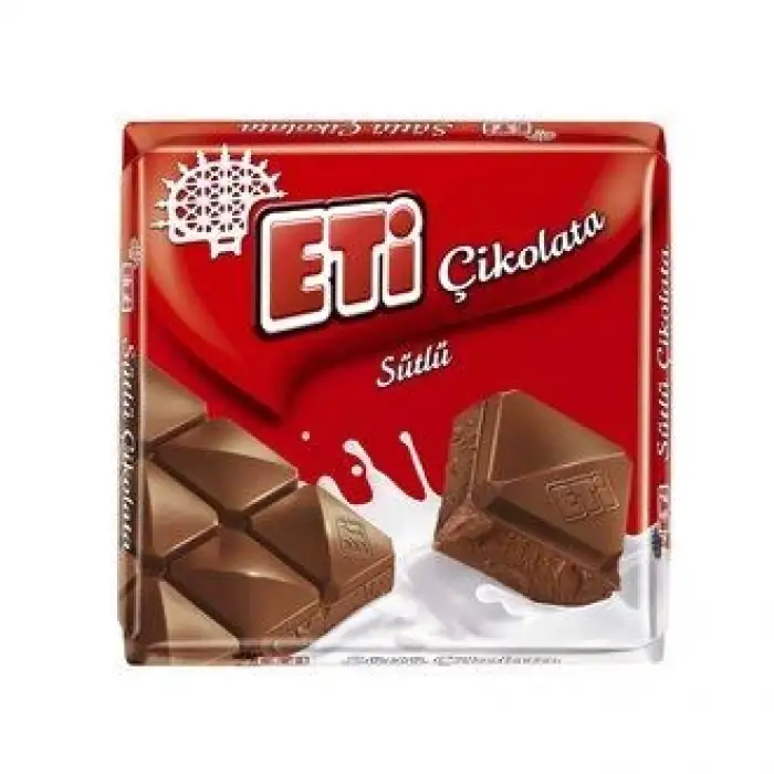 Eti Sütlü Kare Çikolata 65 G