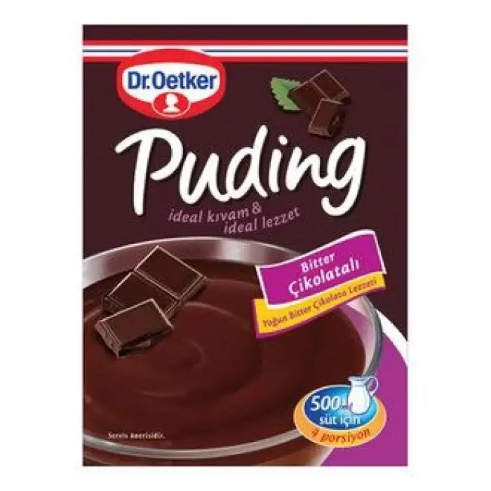 Dr.Oetker Bitter Çikolatalı Puding 111 G