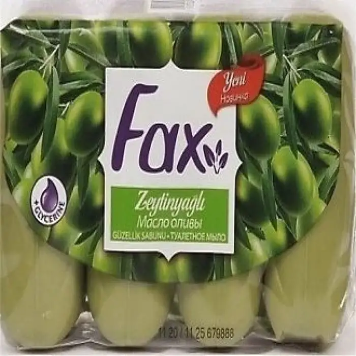 Fax Güzellik Sabunu Zeytinyağlı 4x70 Gr