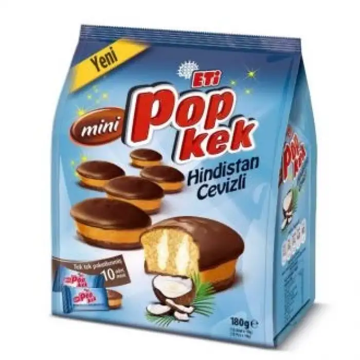 Eti Popkek Mini Hindistan Cevizli 180 GR