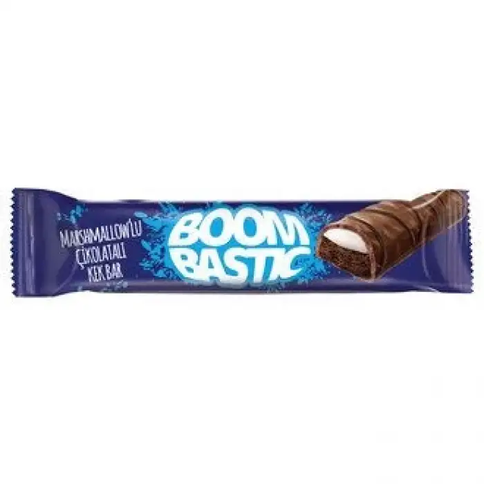 Boombastic Marshmallow Çikolatalı Kek Bar 40 GR