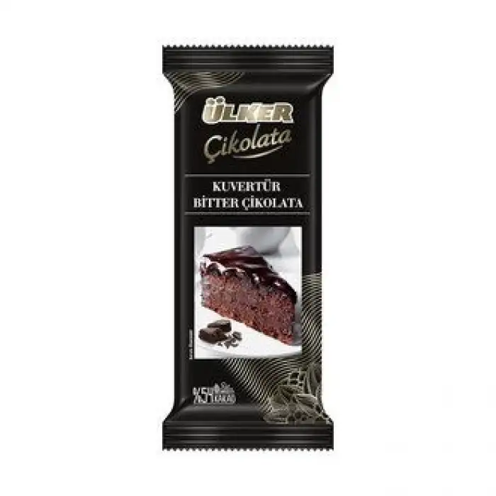 Ülker %54 Kakao Kuvertür Bitter Çikolata 200 G