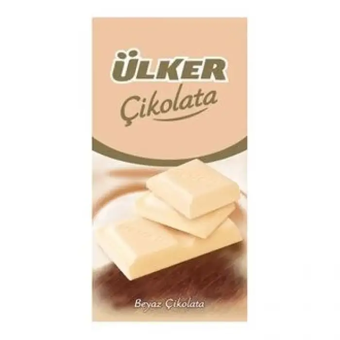 Ülker Çikolata Beyaz Tablet 70 G