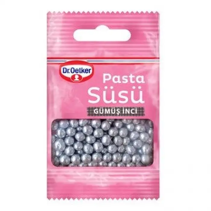 Dr.Oetker Pasta Süsü Gümüş İnci 10 G