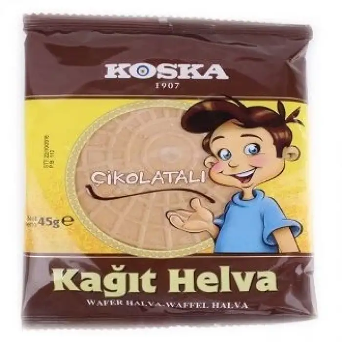 Koska Kağıt Helva Çikolatalı 45 Gr
