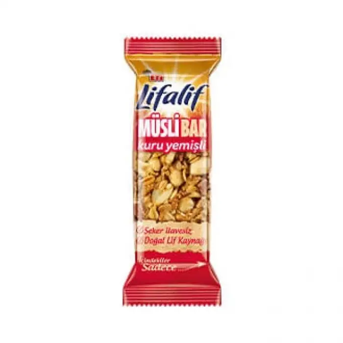 Eti Lifalif Kuru Yemişli Musli Bar 35 Gr