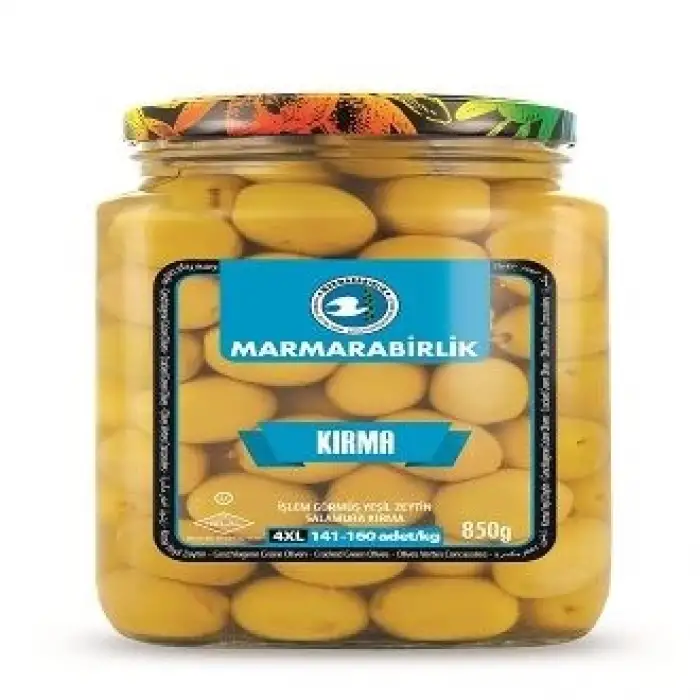 Marmarabirlik 4XL Kokteyl Cam Zeytin 850 Gr