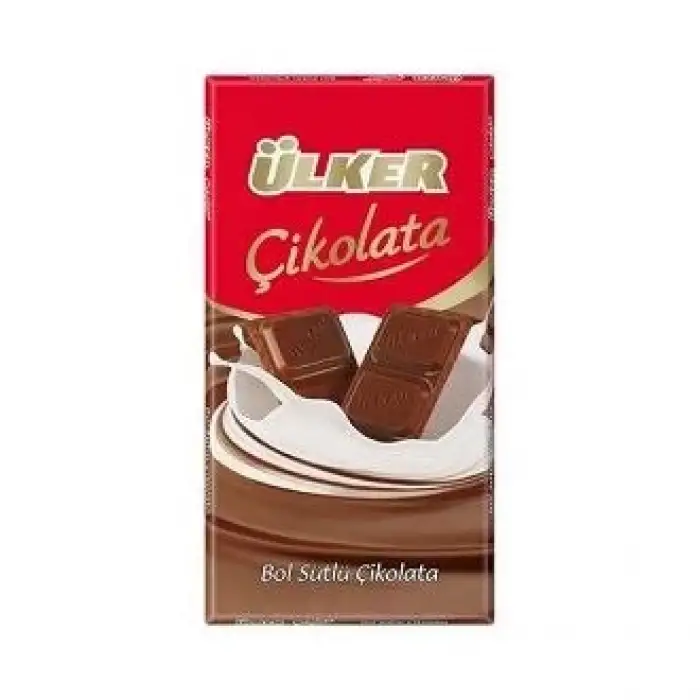 Ülker Çikolata Bol Sütlü 70gr