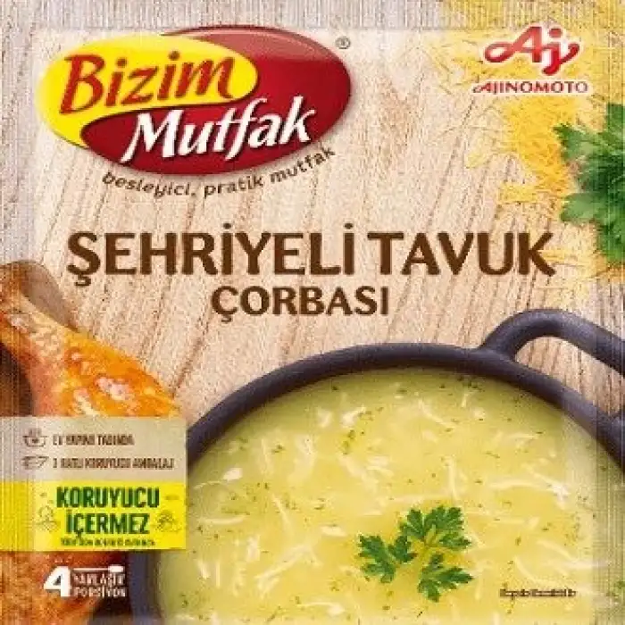 Bizim Mutfak Şehriyeli Tavuk Çorbası
