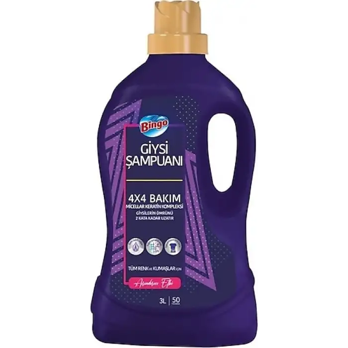 Bingo Giysi Şampuanı Arındırıcı Etki 3 Lt