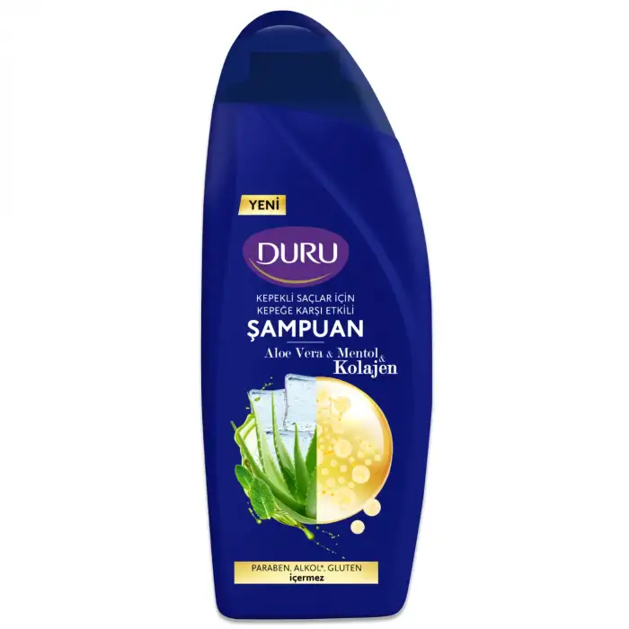 Duru Şampuan Kolajen-Aloevera-Mentol 500 mL