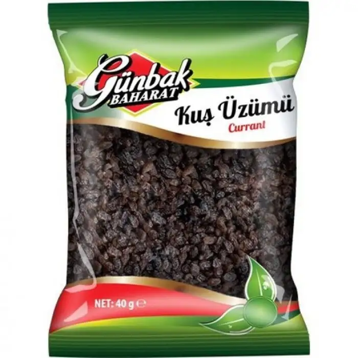 Günbak Kuş Üzümü 40 G