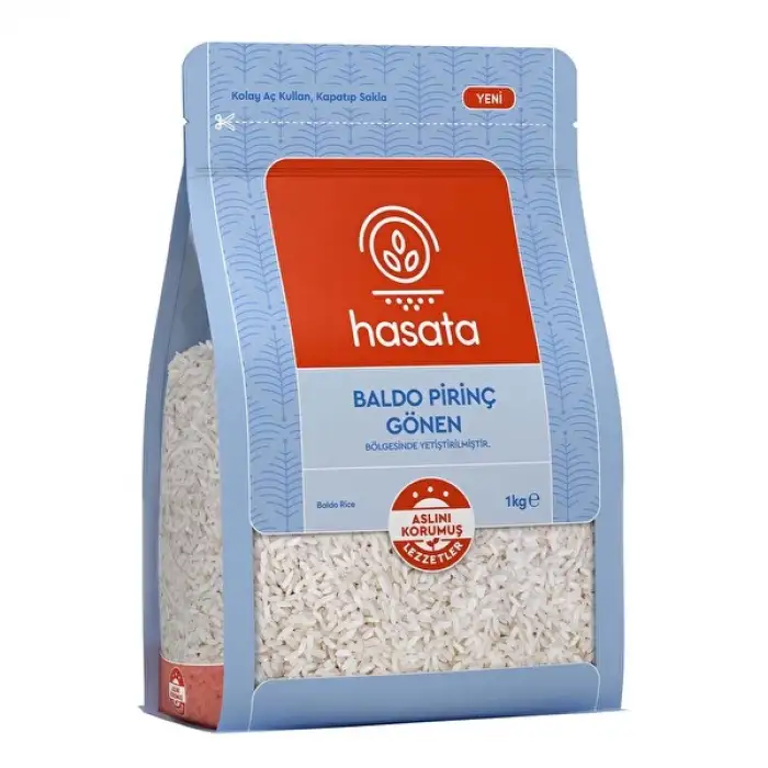 Hasata Gönen Baldo Pirinç 1 Kg