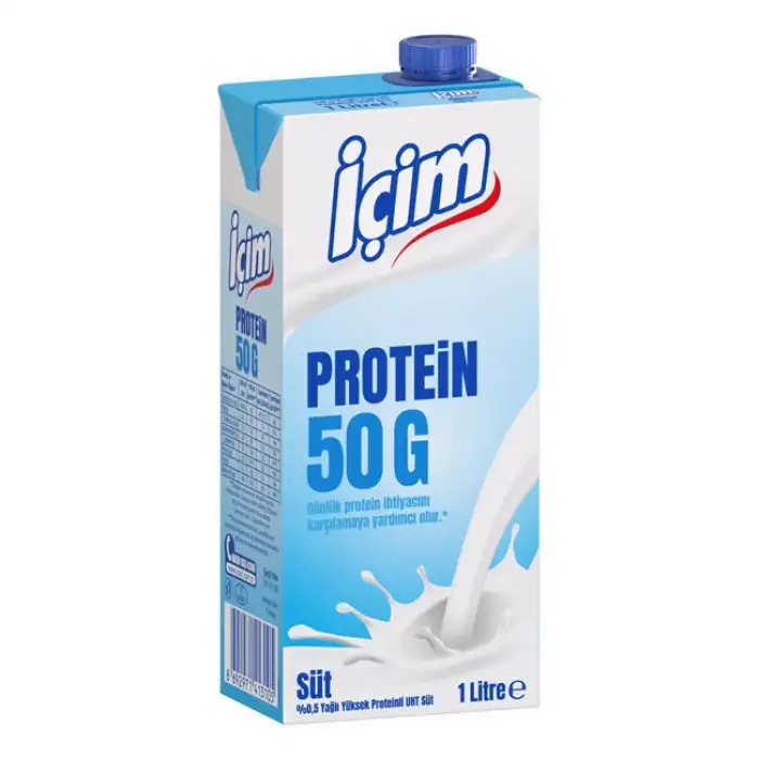 İçim Protein 50 G Yüksek Proteinli Süt 1000 Ml