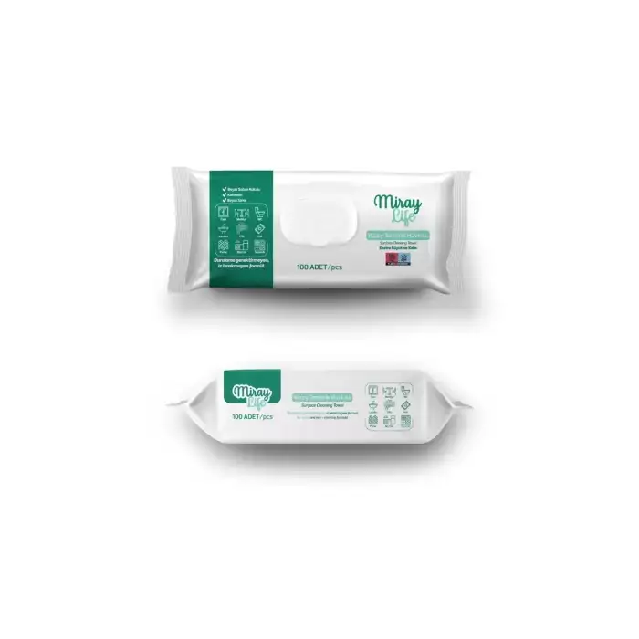 Miray Life Easy Clean Yüzey Temizlik Havlusu 100 Adet