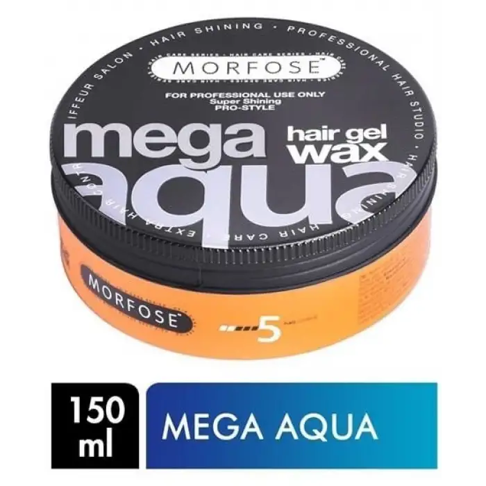 Morfose Wax Jel Mega Aqua Orange 150 Ml