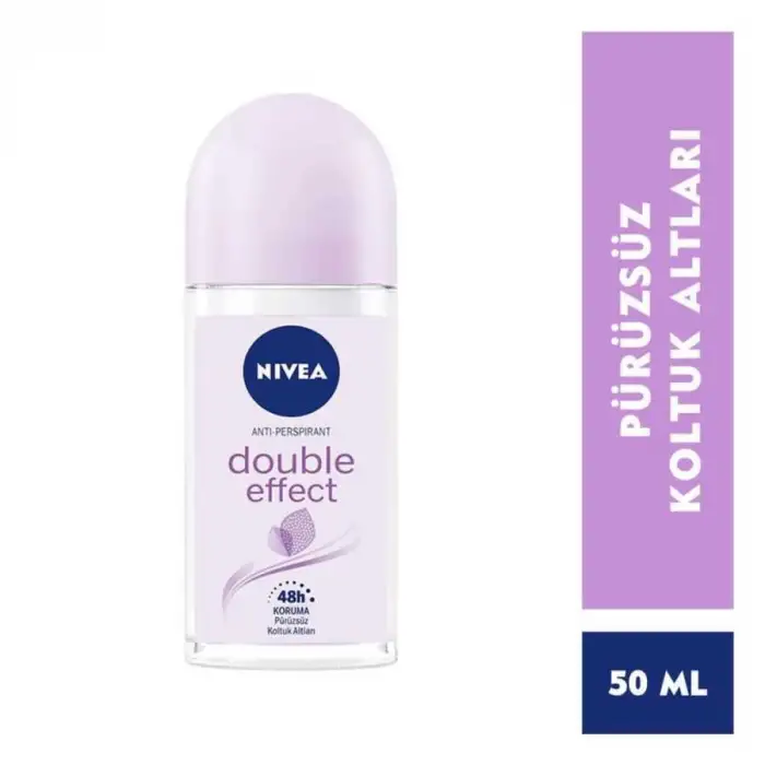 Nivea Deo Roll-On Double Effect Mor Düşler Kadın 50 ml