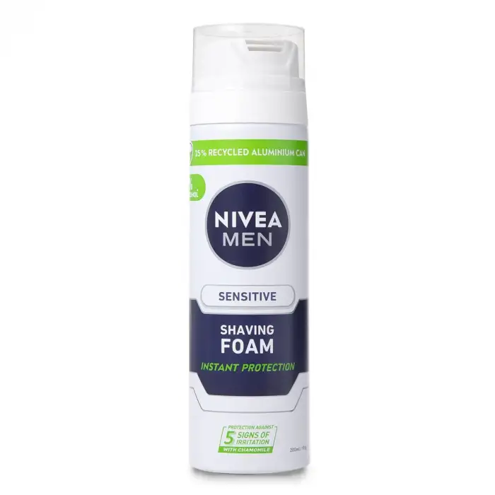 Nivea Men Tıraş Köpüğü Hassas 200 ml