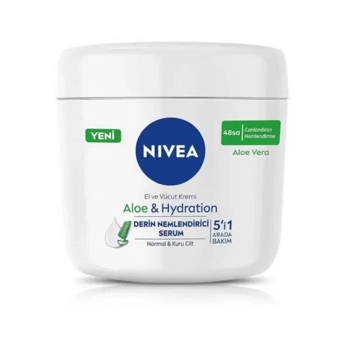 Nivea Vücut Bakım Aloe Vera El & Vücut Bakım Kremi 400 ml