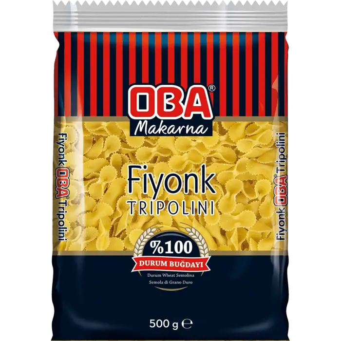 Oba Makarna Fiyonk 500 Gr