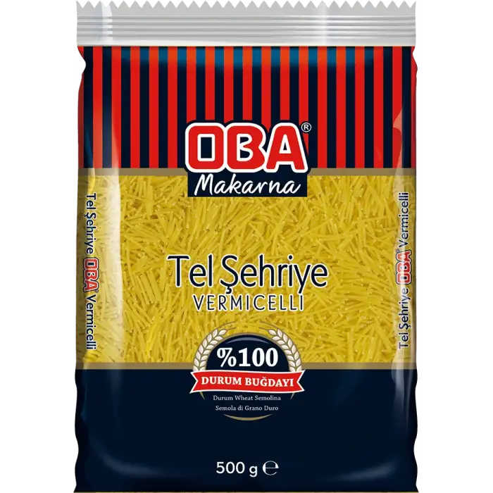 Oba Makarna Tel Şehriye 500 Gr