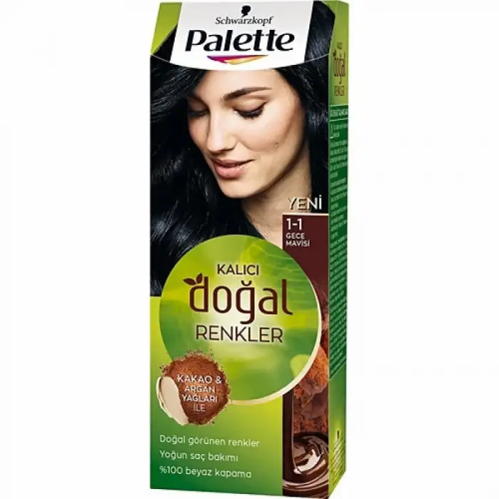 Palette Natural Colors 50 Ml 1-1 Gece Mavisi
