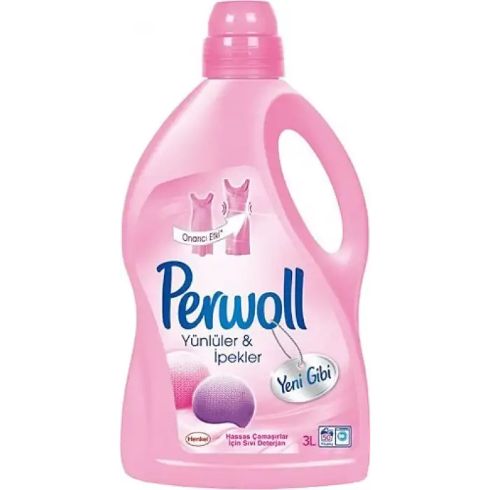 Perwol Sıvı Çamaşır Deterjanı Yünlüler İpekler 27 Yıkama