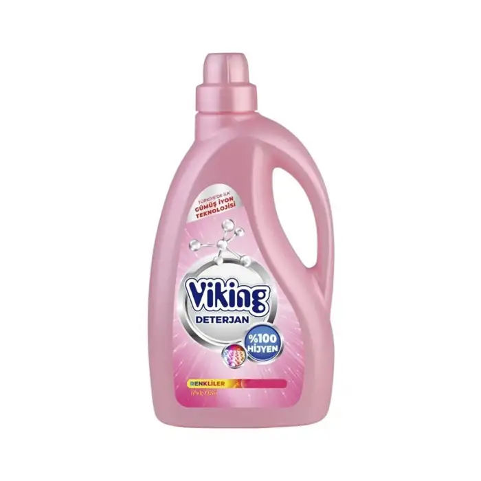 Viking Sıvı Çamaşır Deterjanı Renkliler 2700 Ml