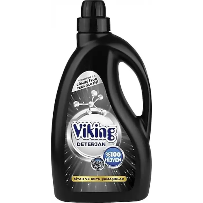 Viking Sıvı Çamaşır Deterjanı Siyahlar 2700 Ml