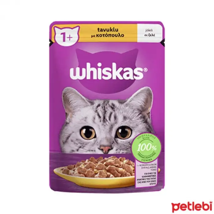 Whiskas Tavuklu Poşet Kedi Yaş Mama 85 G
