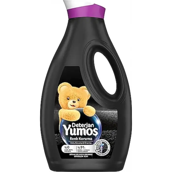 Yumoş Sıvı Bakım Deterjanı Siyah Giysiler 1690 Ml