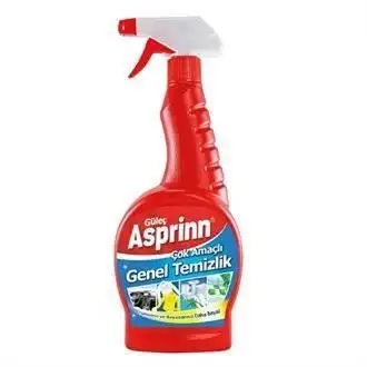 GÜLEÇ ASPİRİN ÇOK AMAÇLI 750 ML KIRMIZI
