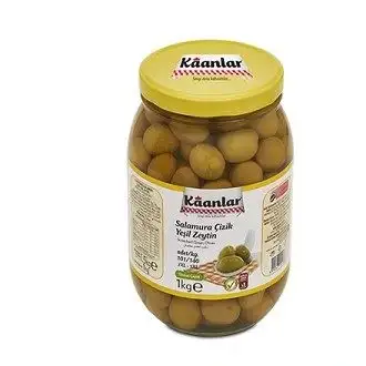 KAANLAR ÇİZİK YEŞİL ZEYTİN 1 KG
