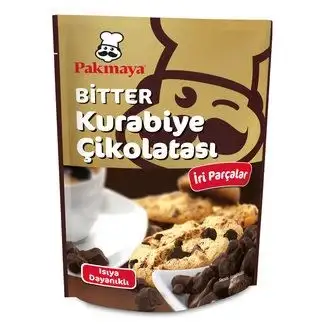 Pakmaya Bitter Kurabiye Çikolatası 90 Gr