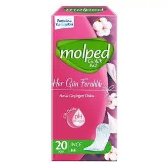 Molped Her Gün Ferahlık Günlük Ped 20li