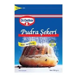 Dr.Oetker Pudra Şekeri (Kilitli Ambalaj) 150 Gr