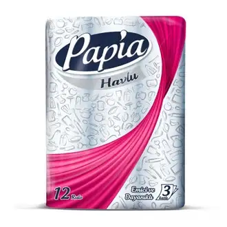 Papia Kağıt Havlu 12 Rulo