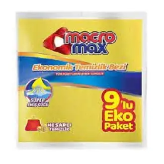 Macromax Temizlik Bezi 9 Lu