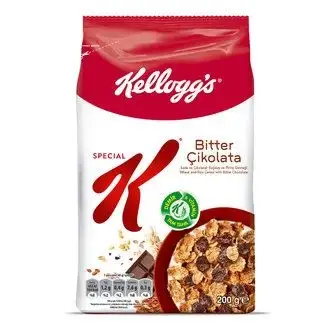 Kellogg s Special K Bitter Çikolatalı Pirinç-Buğday Gevreği 400 G