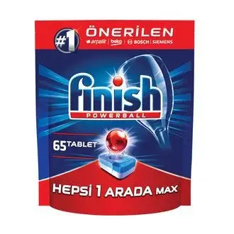 Finish Hepsi Bir Arada 65 Tablet Buaşık Makinesi Deterjanı