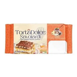 Torta Dolce Savoiardi Kedi Dili Bisküvi 200 G