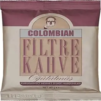 Kurukahveci Mehmet Efendi Colombian Filtre Kahve 80 Gr