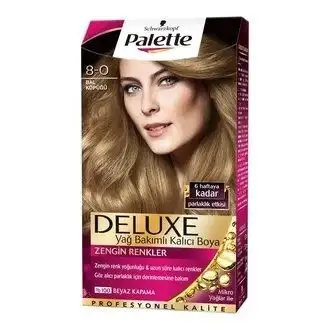 Palette Deluxe Bal Köpüğü 8-0 Saç Boyası