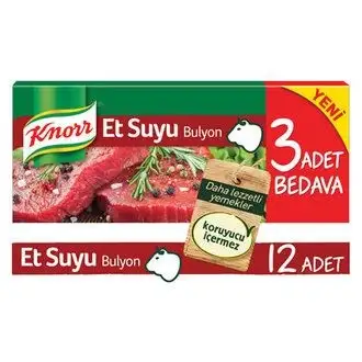 Knorr Et Suyu Bulyon 12Li 120 Gr