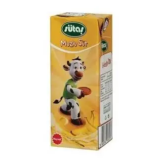 Sütaş Muzlu Süt 200 mL